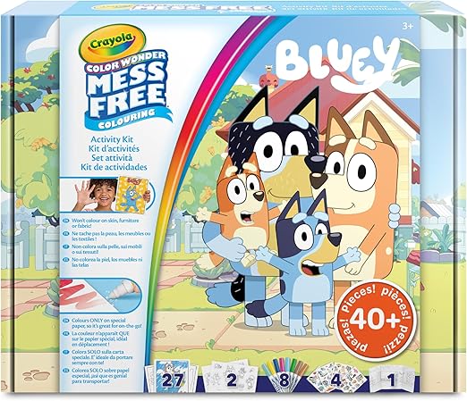 Crayola | color wonder activity set bluey