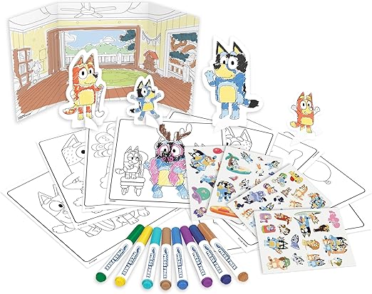 Crayola | color wonder activity set bluey