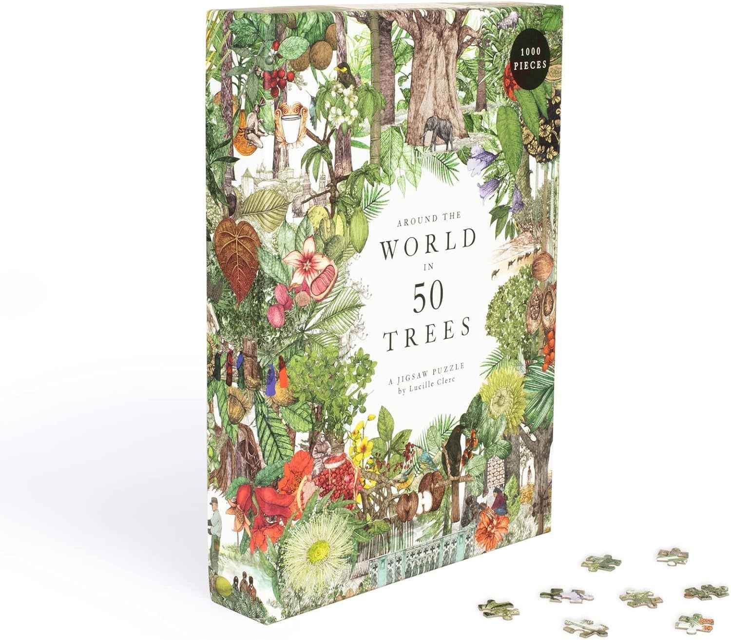 New Mags | Around the World in 50 Trees 1000-Piece Jigsaw Puzzle