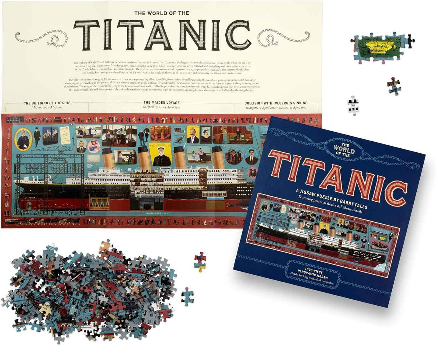 New Mags | The World of the Titanic 1000-Piece Jigsaw Puzzle