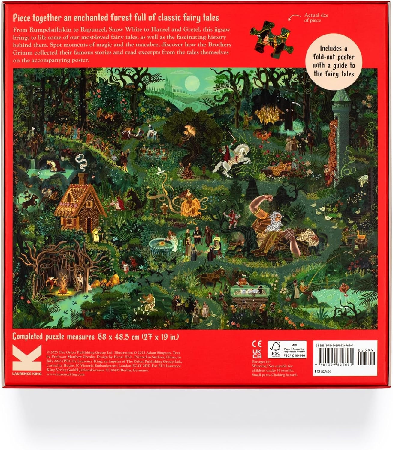 New Mags | Legpuzzel De Wereld Van Grimms Sprookjes 1000 Stukjes
