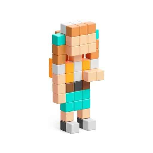 Pixio | Magnetische Blokken Story Series Happy Family 88 Stuks