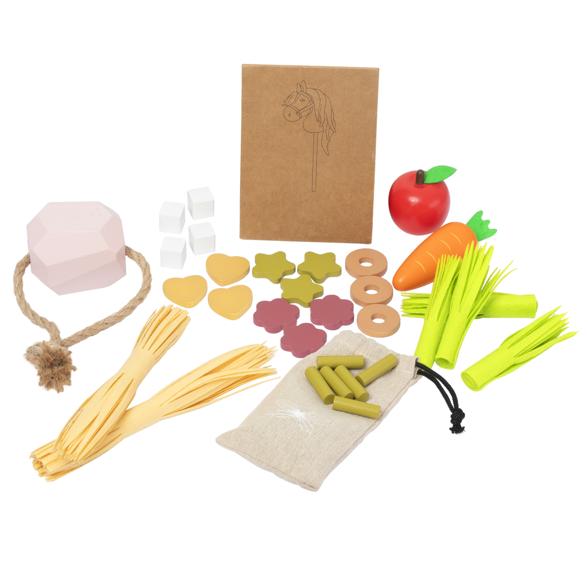 Stokpaard Voederset Deluxe