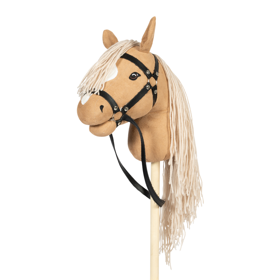 ByASTRUP Stokpaard Open Mond Blond - speelfiguur