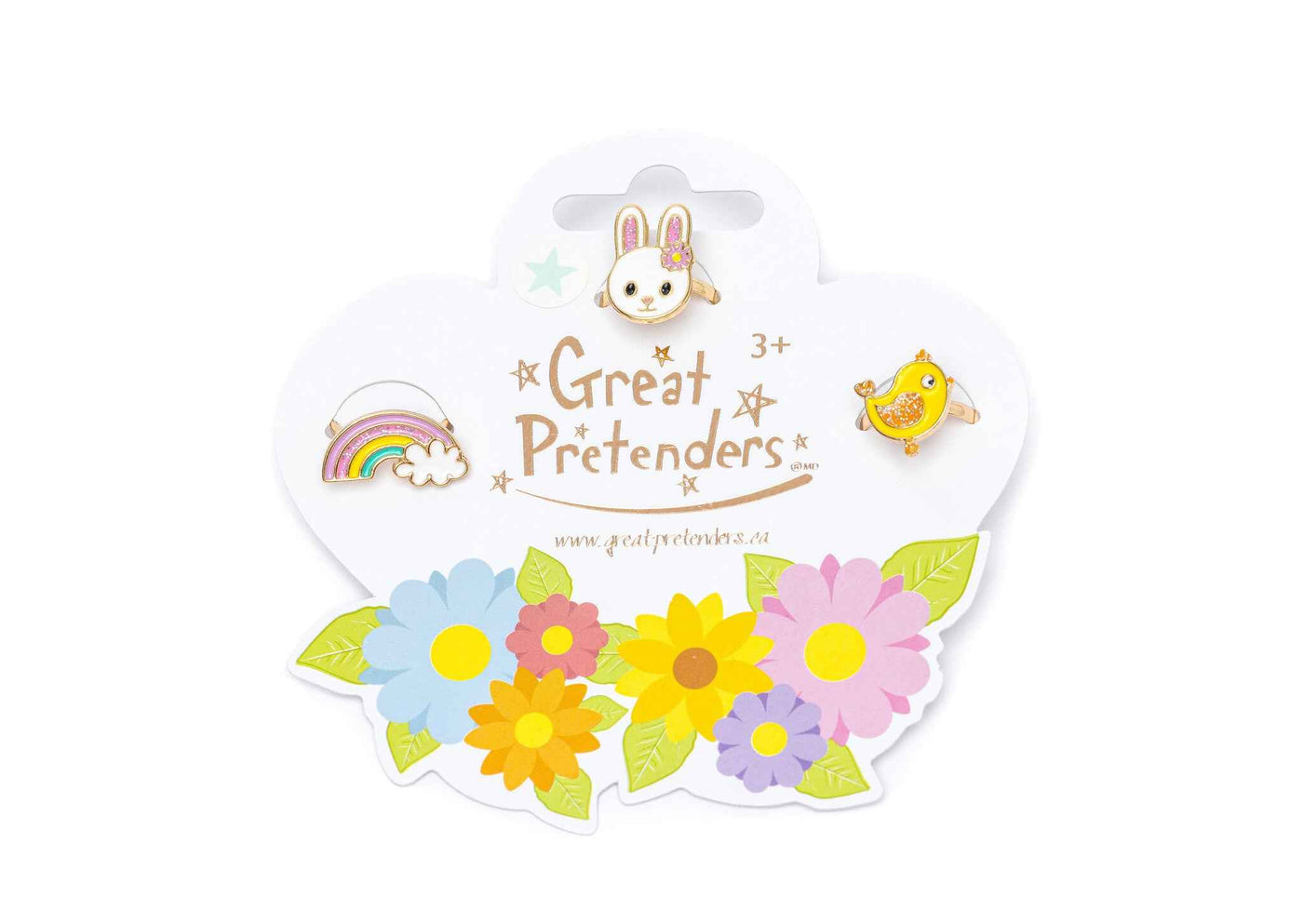 Great Pretenders | Spring Rabbit Ring Set