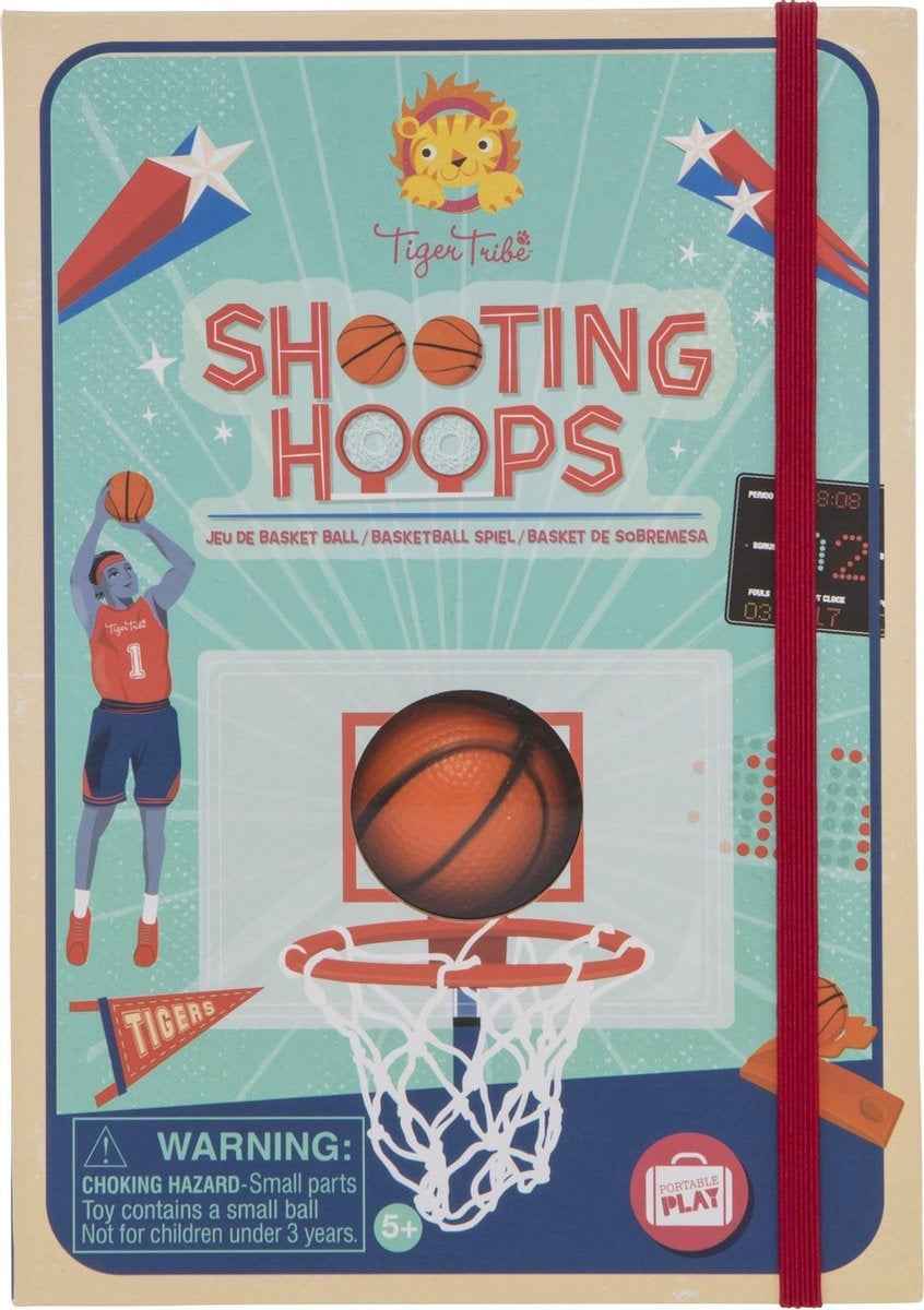 Tiger Tribe Shooting Hoops Basketball Game