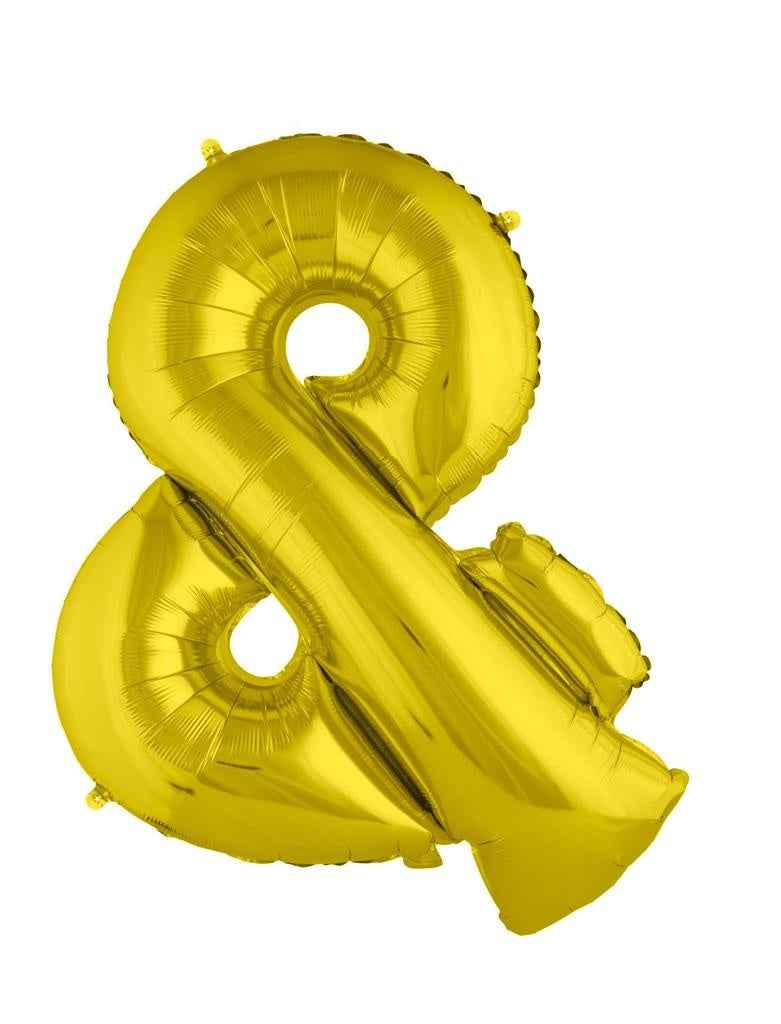 Ballon - letters - goud - 41 cm - Northstar - &