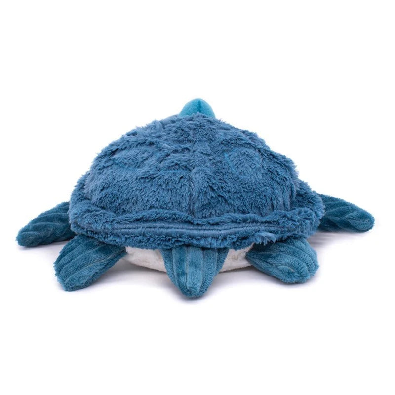 Les duéglingos | Les Ptipotos - Pluche Knuffel Sauvenou De Schildpad Moeder En Haar Blauwe Baby