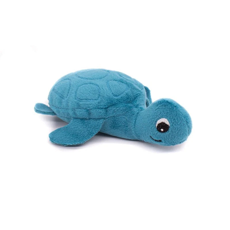 Les duéglingos | Les Ptipotos - Pluche Knuffel Sauvenou De Schildpad Moeder En Haar Blauwe Baby