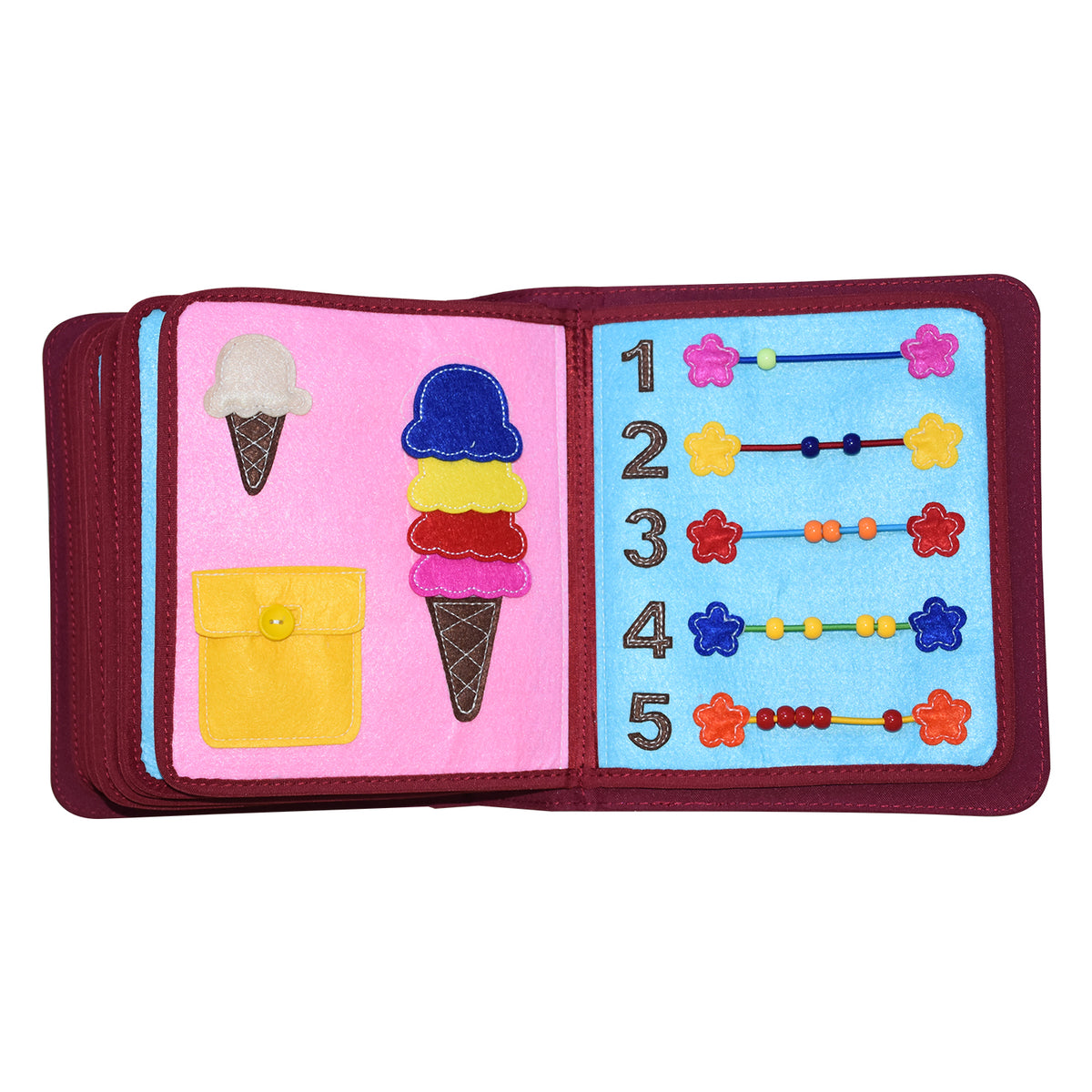 My First Book | geschenkset everyday life rugzak+boek rood