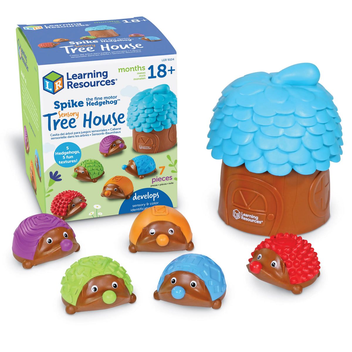 Learning Resources | spike fine motor hedgehog sensory tree house