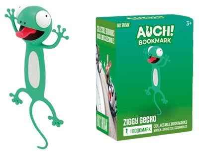Auch! Bookmarks | Billy Brown Bladwijzer Wilde Dieren Ziggy Gecko