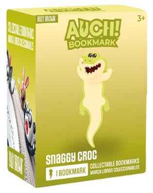 Auch! Bookmarks | Billy Brown Wild Animals Snaggy Croc
