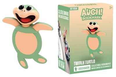 Auch! Bookmarks | Billy Brown Bladwijzer Zeedieren Twirly Turtle