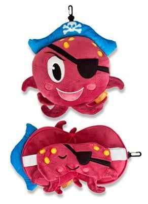 Zoonap | Nekkussen Met Slaapmasker Billy Brown Zoonap Otty Octo