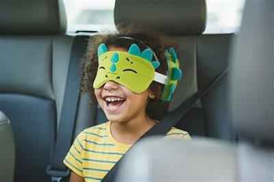 Zoonap | Nekkussen Met Slaapmasker Billy Brown Zoonap Dizzy Dino