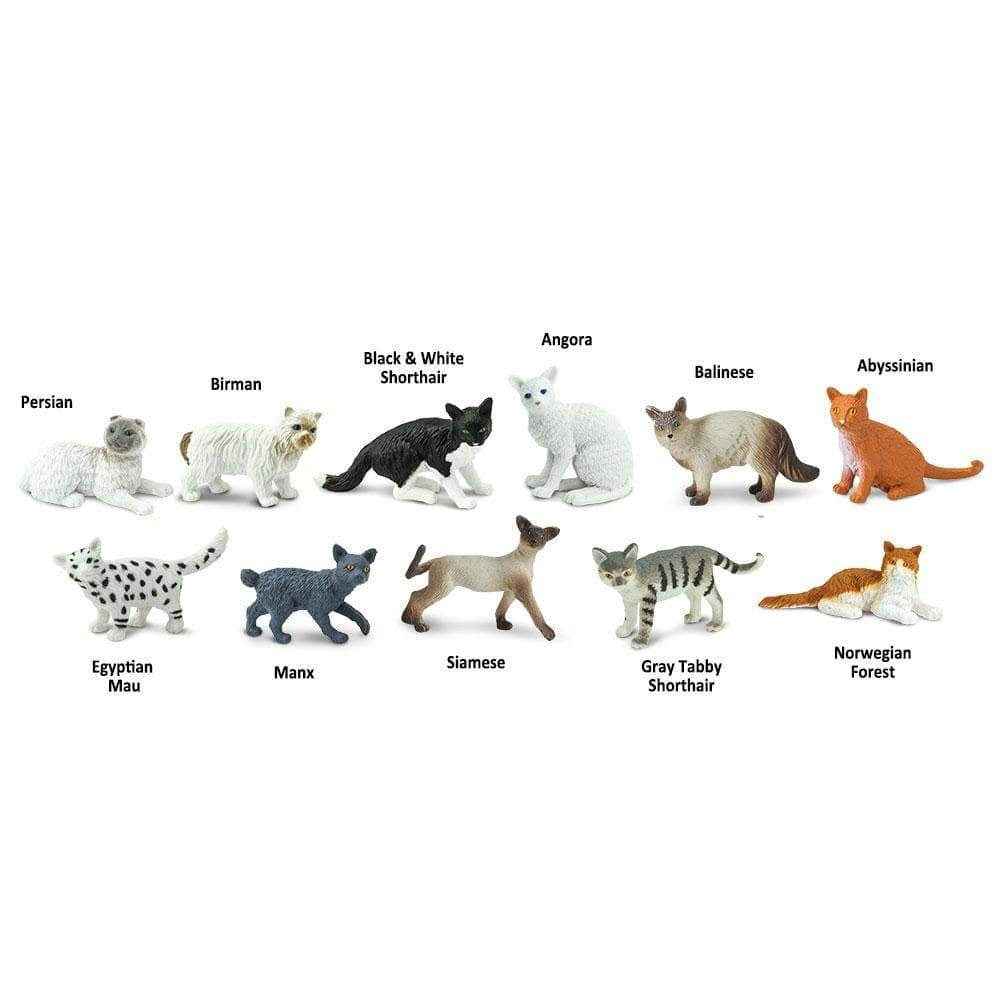 Safari Ltd. | Domestic Cat Toy Figurines
