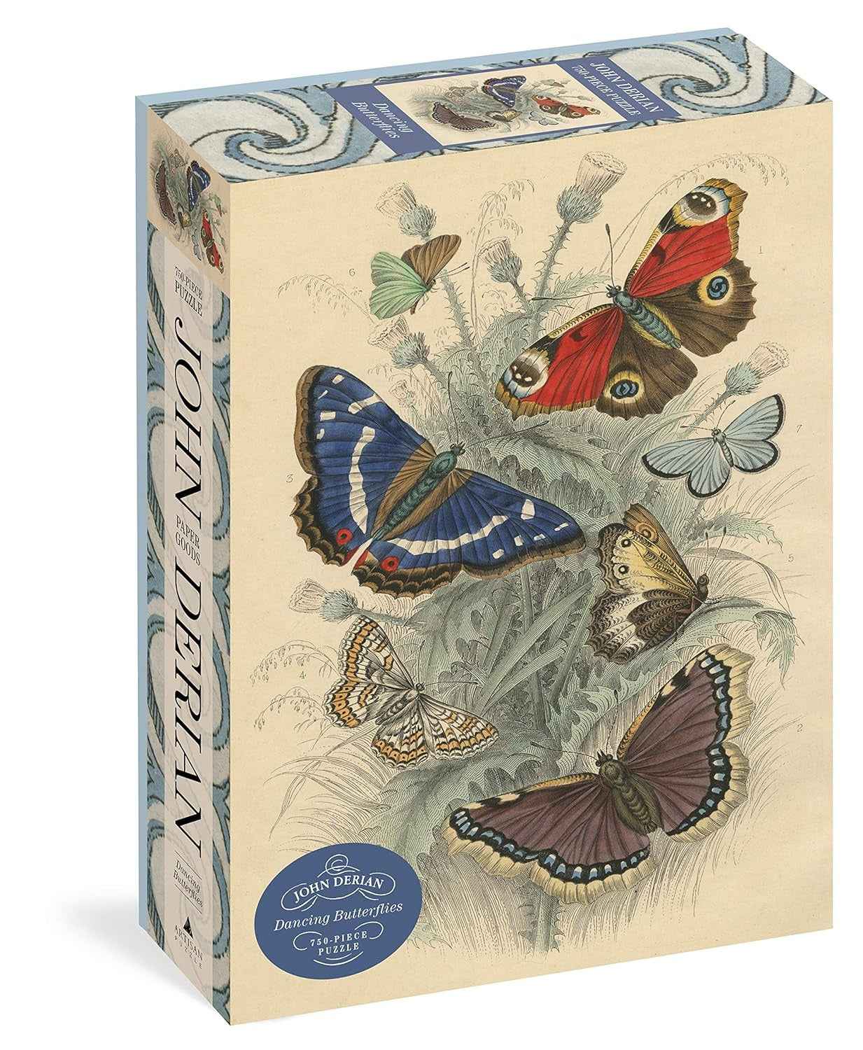 New Mags | Legpuzzel Dansende Vlinders John Derian 750 Stukjes