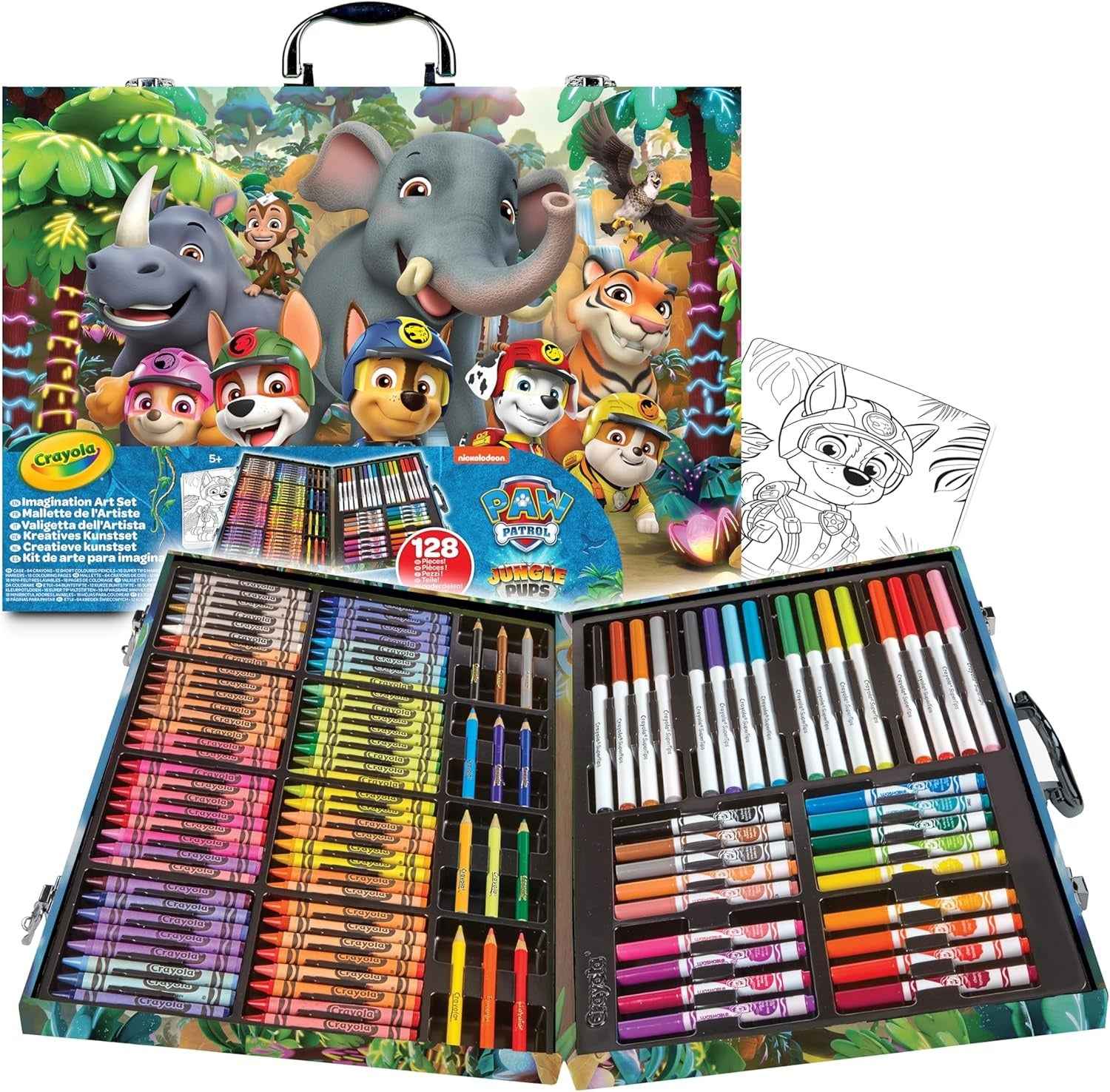 Crayola | Imagination Art Set  Paw Patrol 128 Stuks
