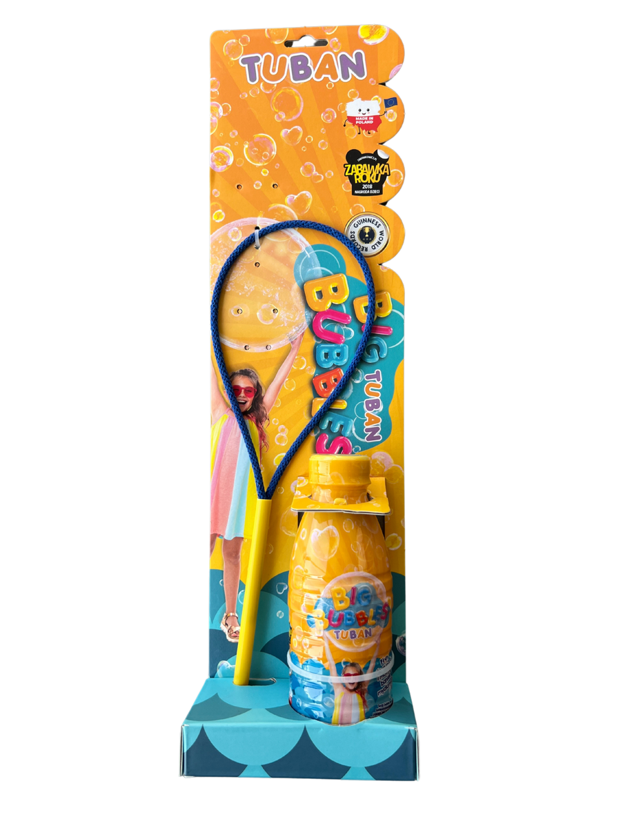 Tuban | Set Zeep Bellenring + Vloeistof 400 ml Blauw
