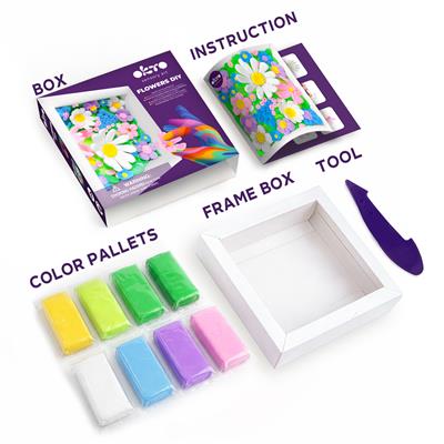OKTO | sensory art creative kit bloemenveld