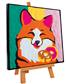 Okto | Sensory Art Coloring By Numbers - Animals - Fox