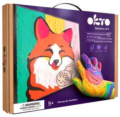 Okto | Sensory Art Coloring By Numbers - Animals - Fox