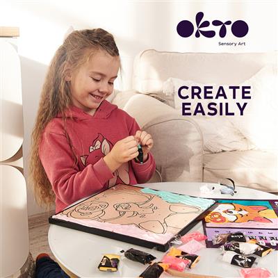 Okto | Sensory Art Coloring By Numbers - Animals - Fox