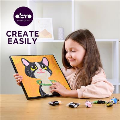OKTO | kleien op nummers kat