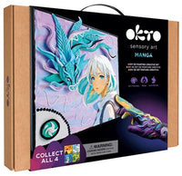 OKTO | sensory art 3D schilderen met klei magna lucht