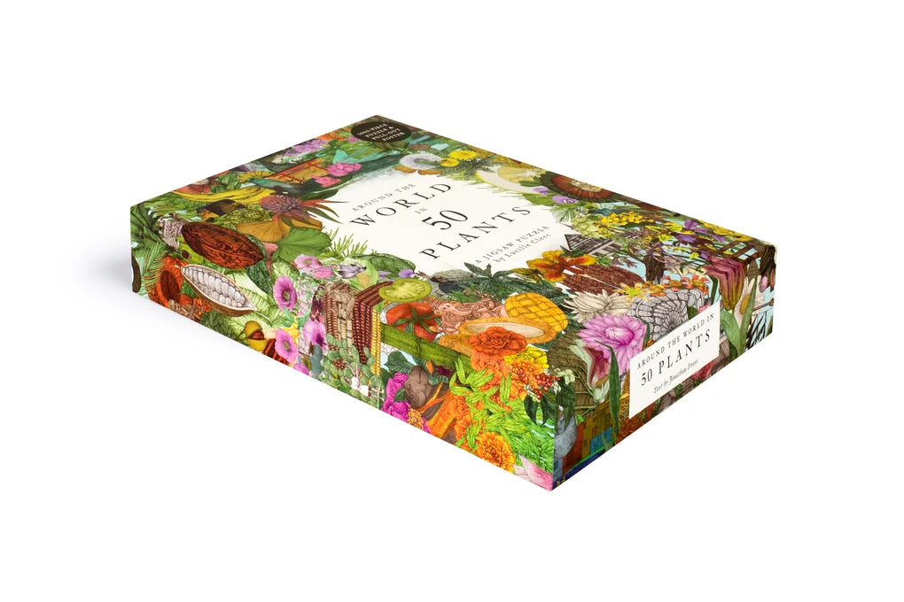 New Mags | Legpuzzel Rond De Wereld In 50 Planten 1000 Stukjes