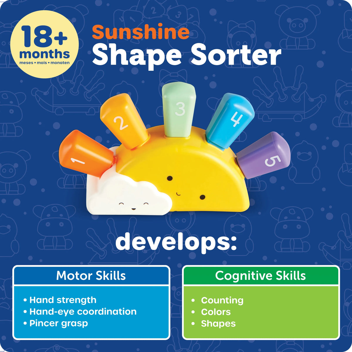 Learning Resources | sunshine shape sorter