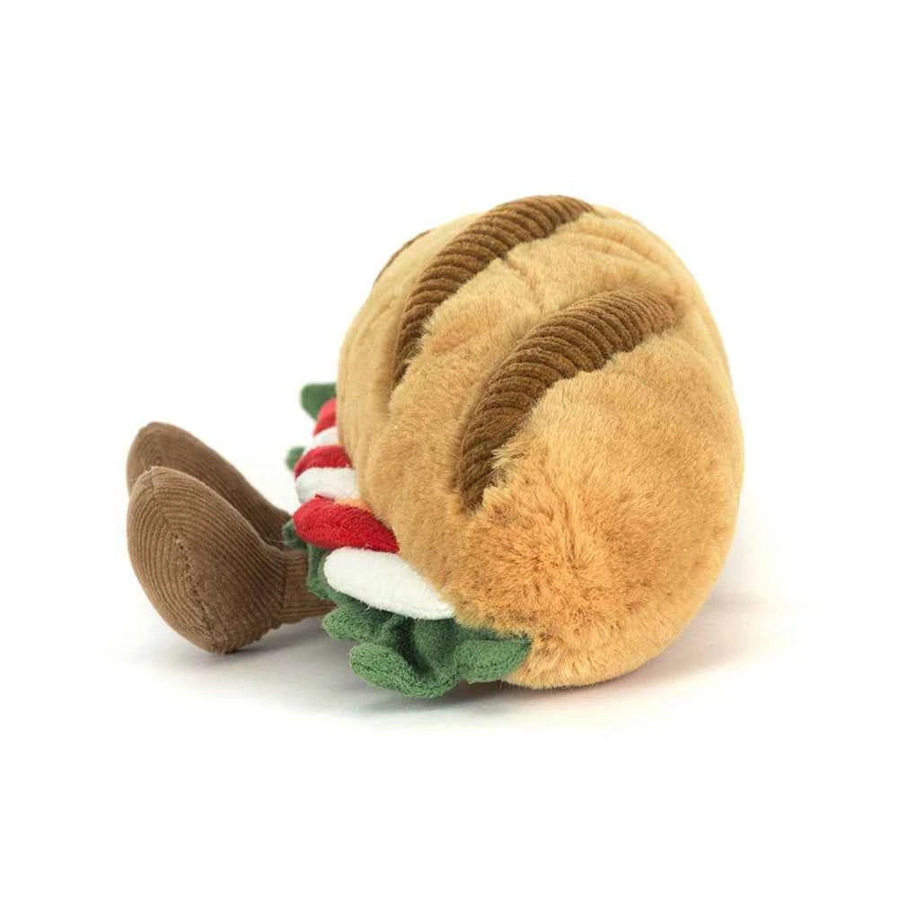 Jellycat | Pluche Knuffel Amuseables Caprese Baguette 10cm