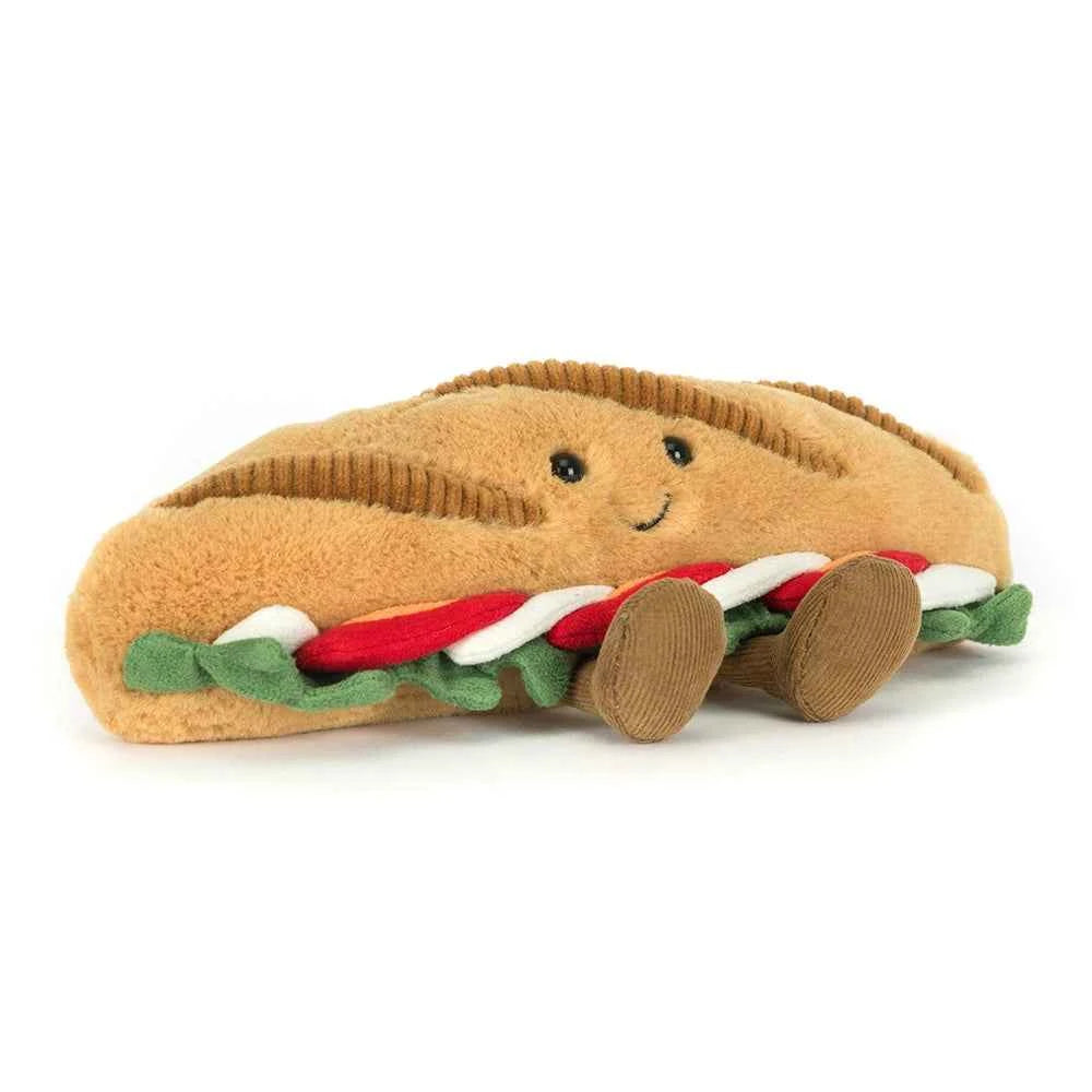 Jellycat | Pluche Knuffel Amuseables Caprese Baguette 10cm