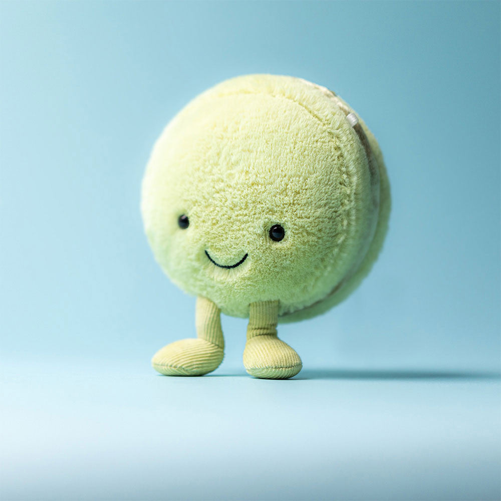 Jellycat | Pluche Knuffel Amuseables Max Macaron Pistachio 12cm