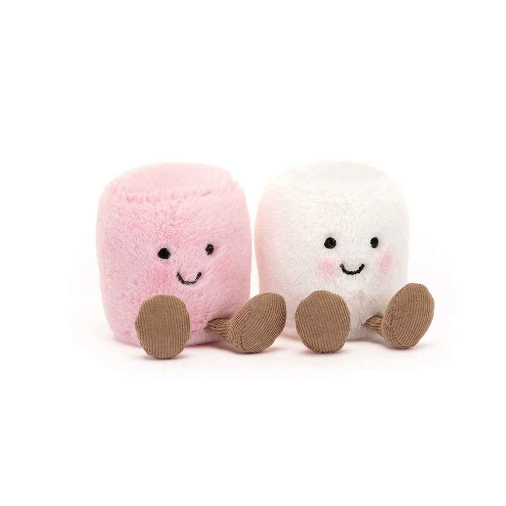 Jellycat | Pluche Knuffel Amuseables Pink and White Marshmallows 9cm