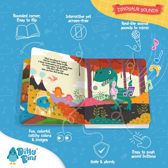Ditty bird | dinosaur sounds