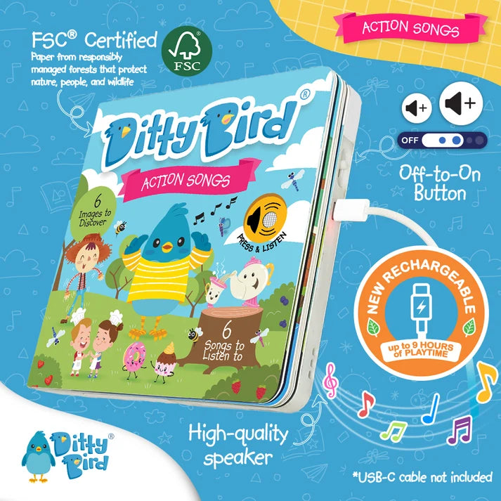 Ditty bird | action songs