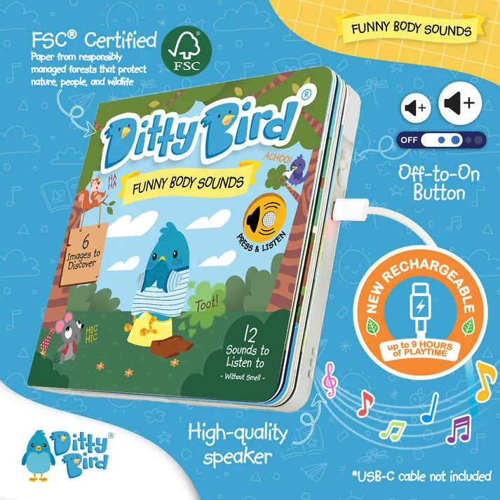 Ditty bird | funny body sounds