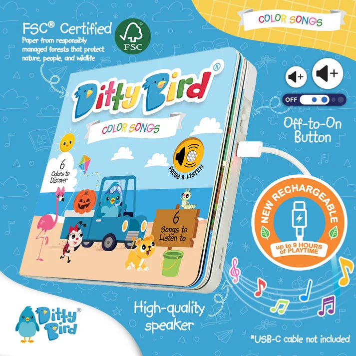 Ditty bird | color songs