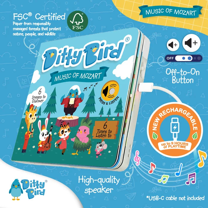 Ditty bird | music of mozart