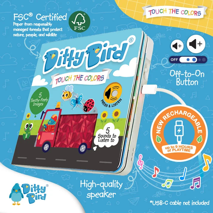 Ditty bird | touch the colors