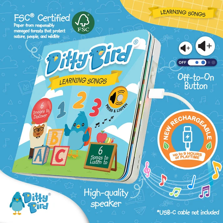 Ditty bird | learning songs