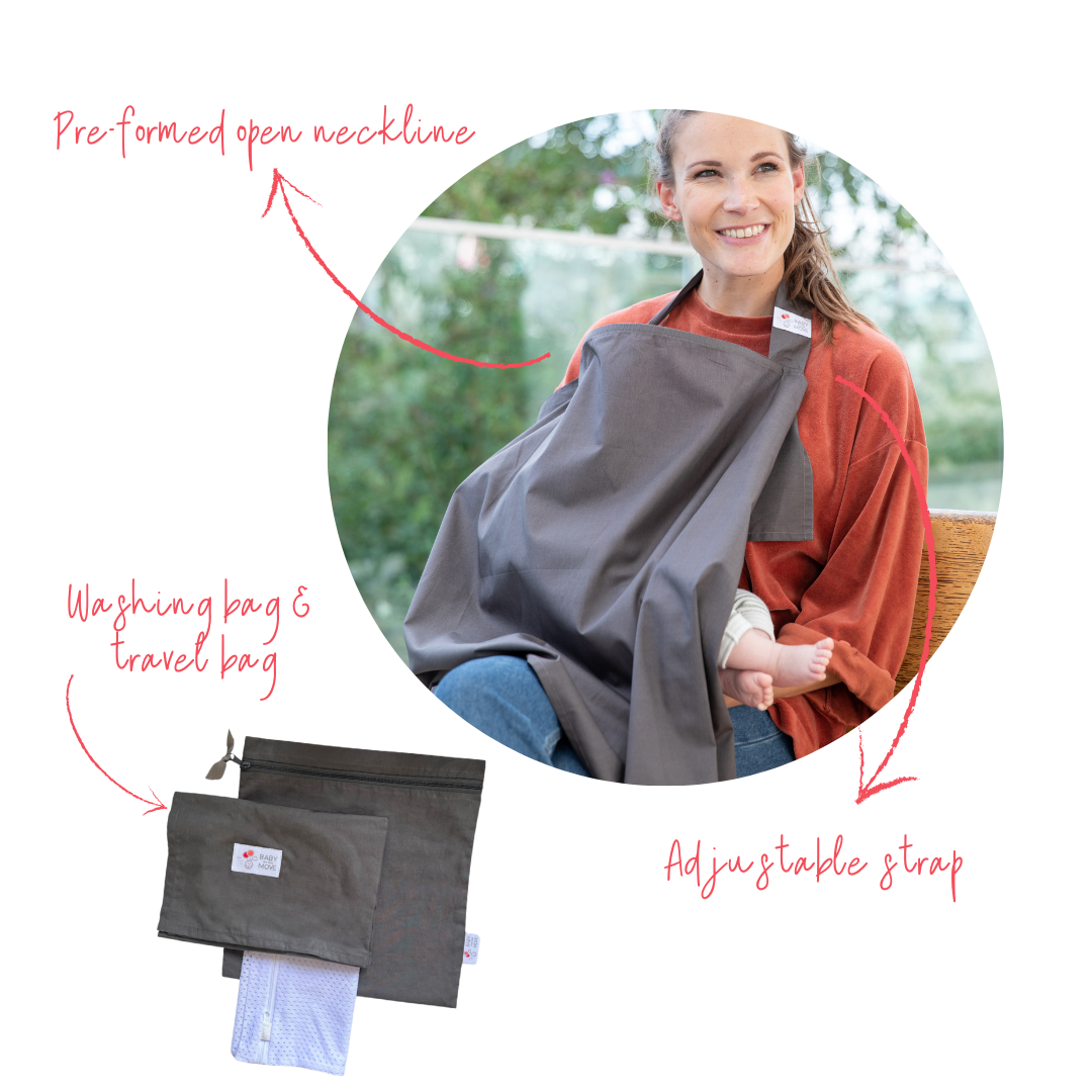 Owego | Borstvoedingsdoek Nursing Cocoon Epic Grey