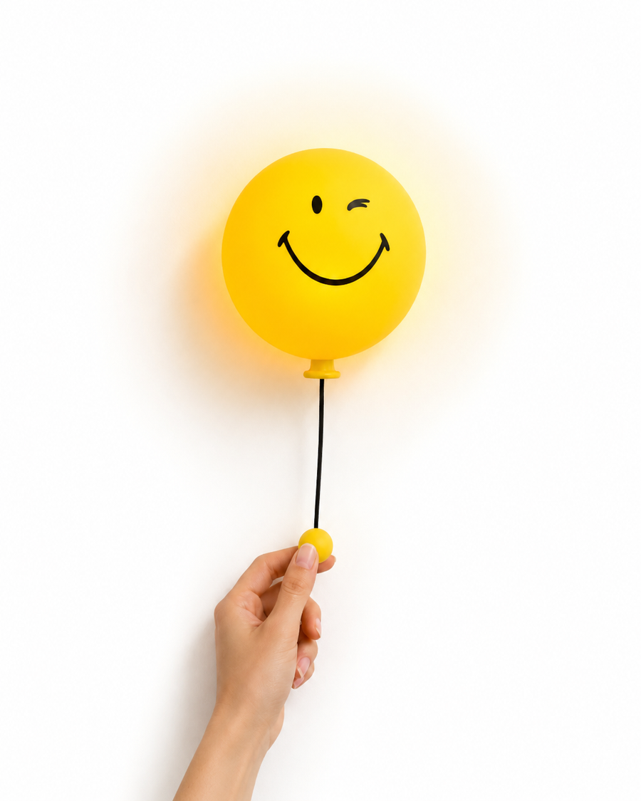 MOB | bubbly light yellow smiley world
