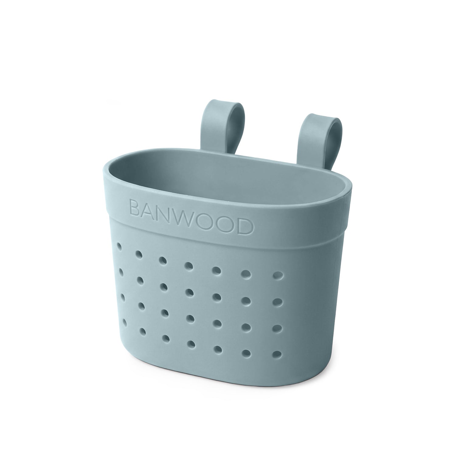 Banwood | fietsmand pin & ride teal
