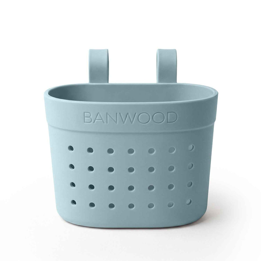 Banwood | fietsmand pin & ride teal