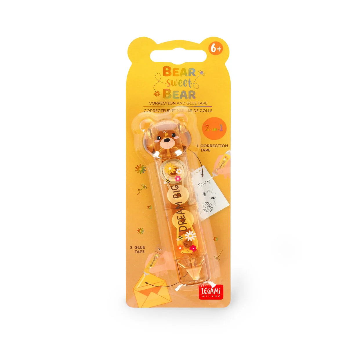 Legami | Correctie-/Lijmtape 2in1 Teddy Bear