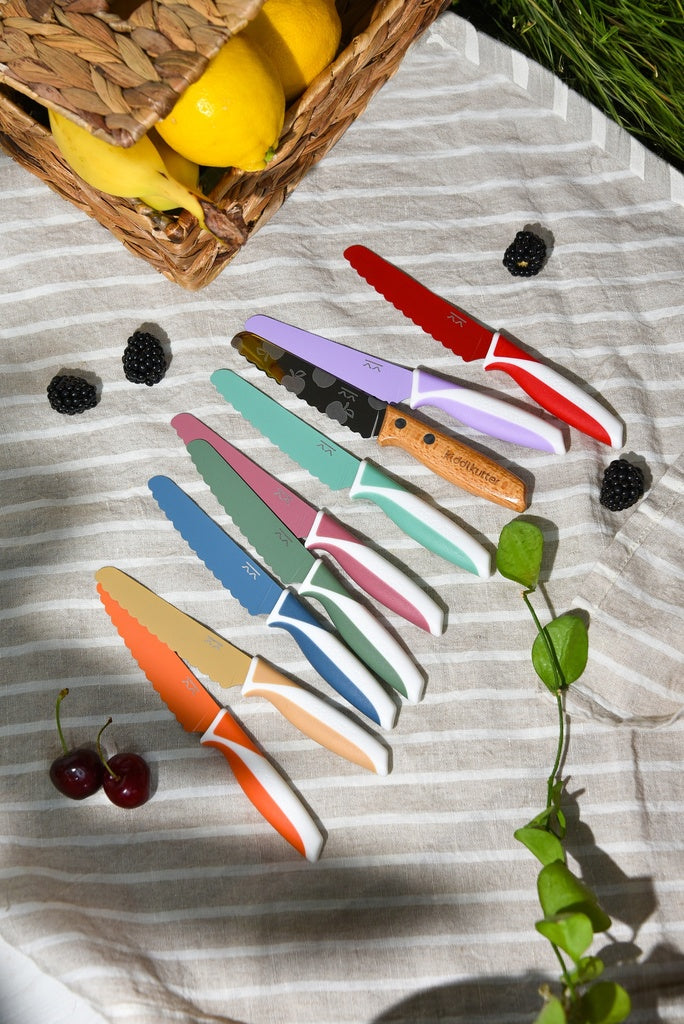 Kiddikutter | Mes Knife For Kids Nordic Mint +36M