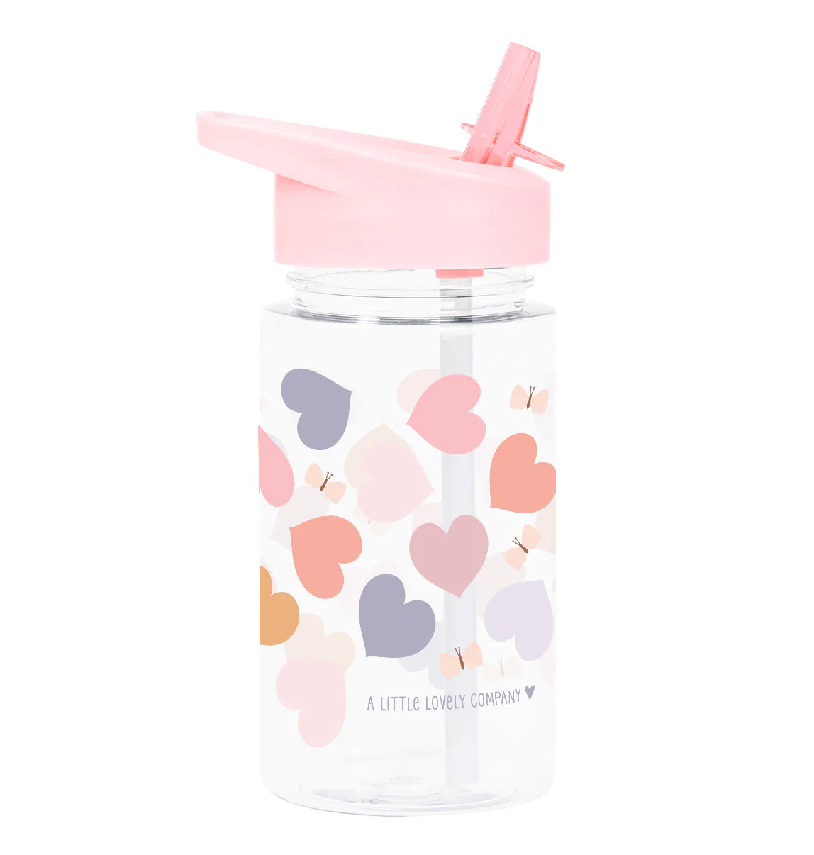A Little Lovely Company | Trinkflasche mit Herzen